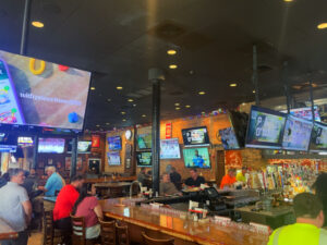 Sports Bar Audio Visual by AV Designers and Technology 